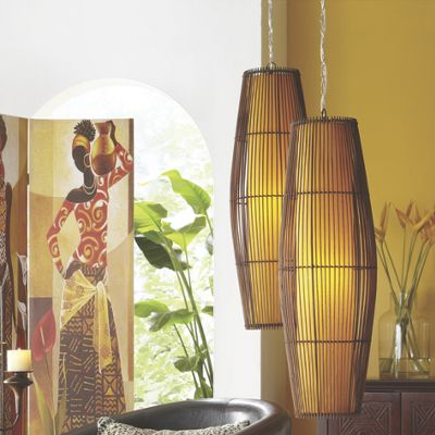 34" Malu Hanging Lamp