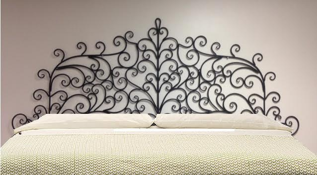 Scrolled Headboard - KING