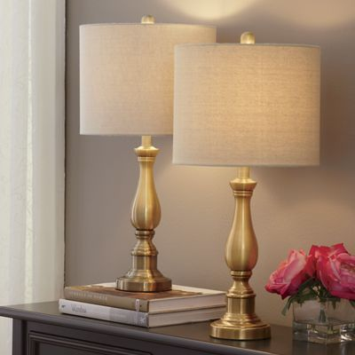 (2) Golden Touch Lamps