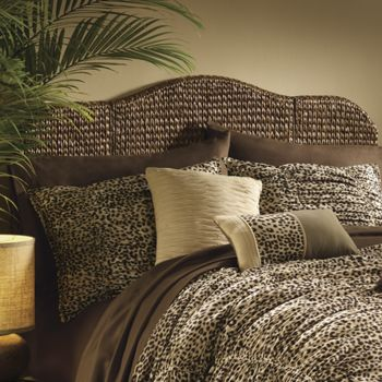 Woven Wicker Headboard - KING