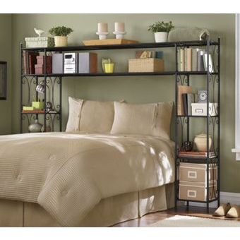 Scroll Organizer Headboard QUEEN SIZE