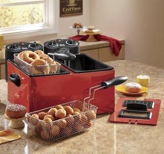 Chef Tested Double Tank Deep Fryer by Montgomery Ward