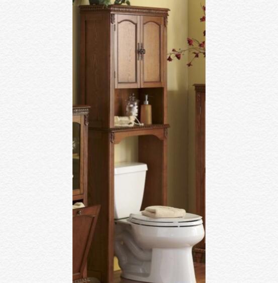 Carved Space Saver Cabinet
