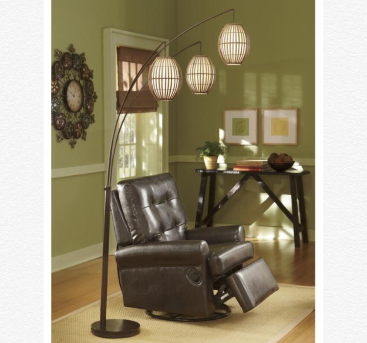 Bamboo Floor Lamp