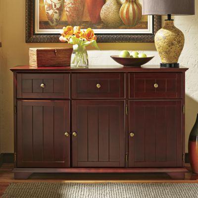 Walnut Sideboard Cabinet