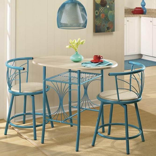 3-Piece Bistro Set - Teal