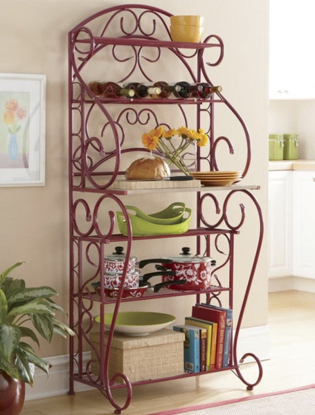 Bakers Rack GRAPE StlouisOverstock