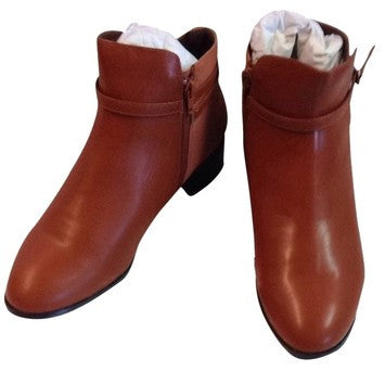 Ashro Menna Ankle Luggage Boots - SIZE - 10W