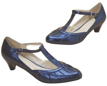 Ashro - Caroll T Navy Formal Shoes - SIZE - 11