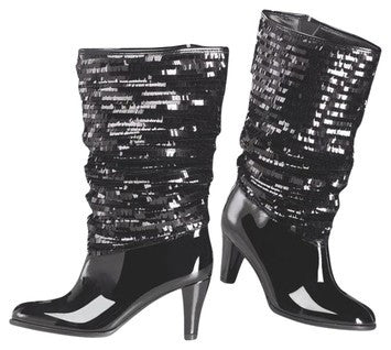 Ashro Gabriella Black Boots - 9.5