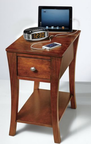 Charging Station End Table