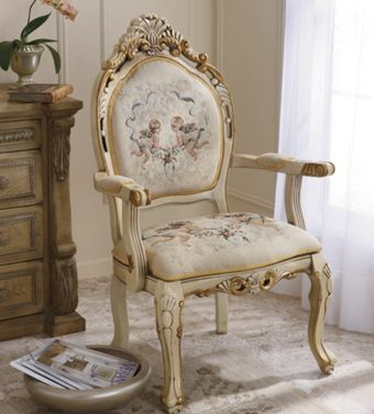 Cherub Tapestry Chair