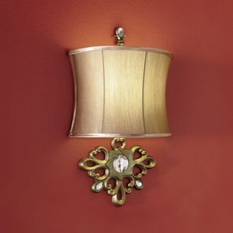 Cordless Golden Wall Lamp