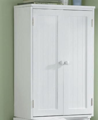 2 Door Cabinet - WHITE