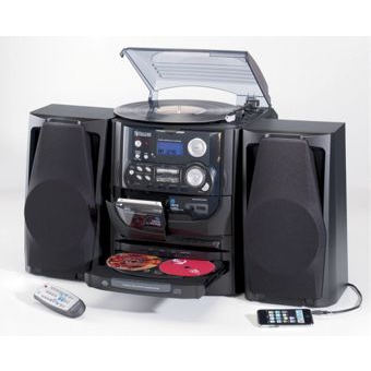6-in-1 Deluxe Home Stereo System