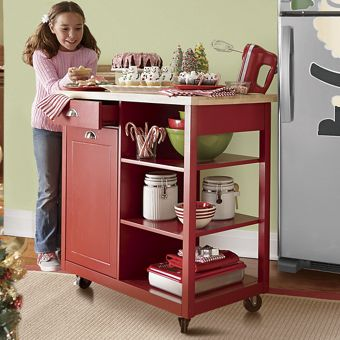 Ultimate Kitchen Island - RED