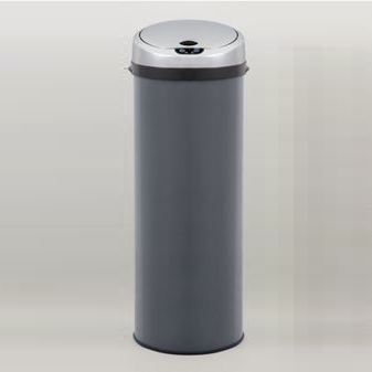 Automatically-Opening Trash Bin - LARGE - BLACK