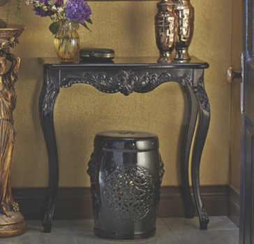 Queen Carved Console Table