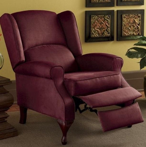 Burgundy Recliner