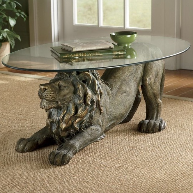 Crouching Lion Table