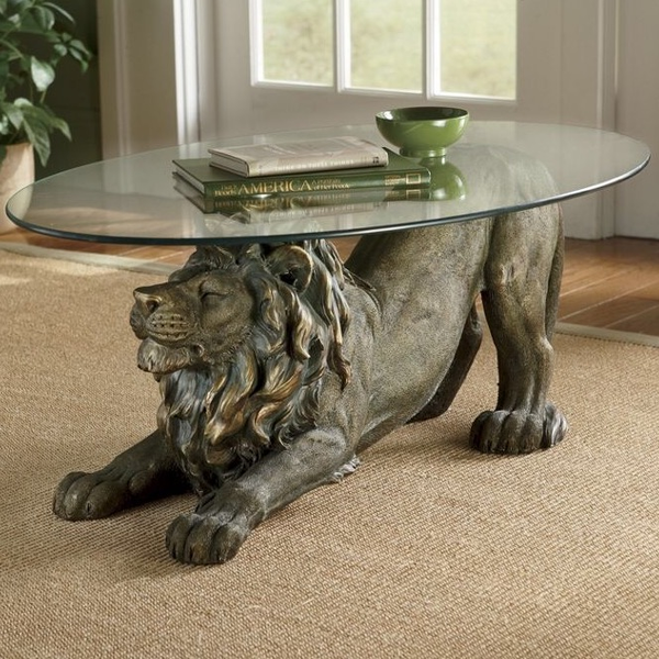 Crouching Lion Table – StlouisOverstock.com