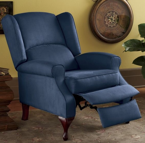 Blue Recliner