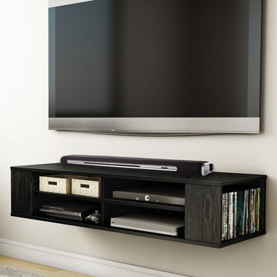 Wall Mountable Black Entertainment
