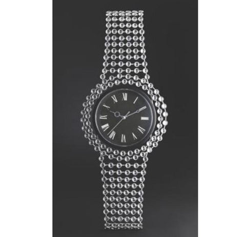 Large Jeweled Watch Clock