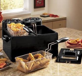 Chef Tested Double Tank Deep Fryer by Montgomery Ward