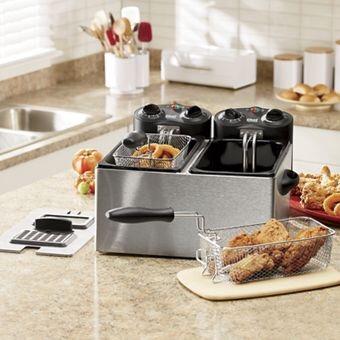 Chef Tested Double Tank Deep Fryer by Montgomery Ward