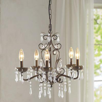 Rustic Gold Chandelier