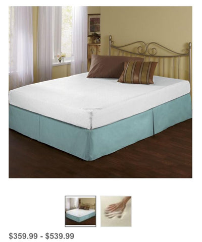 8” Twin Memory Foam Mattress