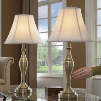 Set of (2) Touch Table Lamps