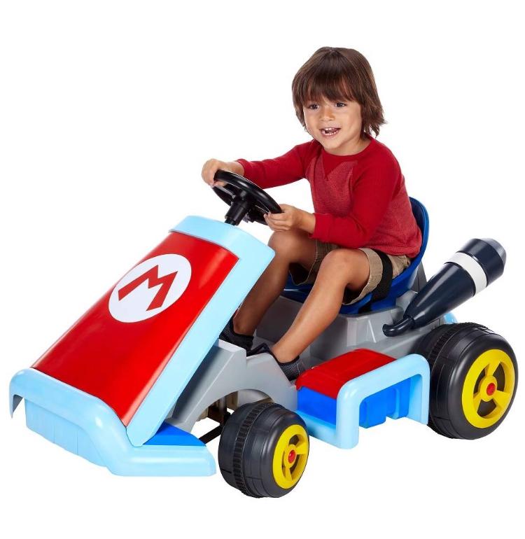 Ride-On Motorized Nintendo Mario Kart Deluxe