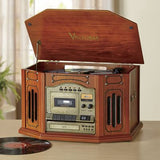 Retro Record Player / Converter with CD & AM/FM Radio